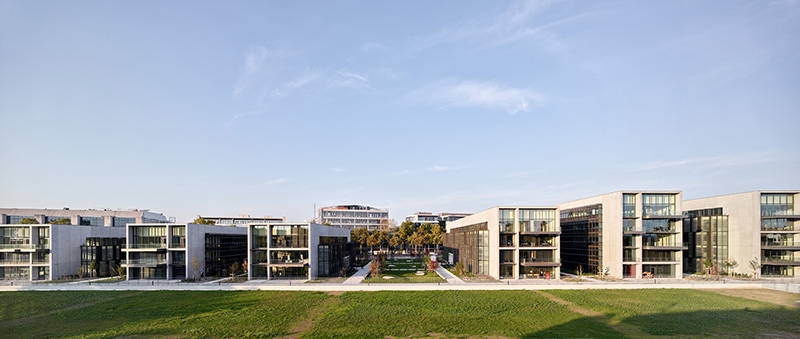 Le projet du mois - Les Jardins du Lou à Lyon par AIA Life Designers - Un parc de bureaux qui offre un cadre de vie favorable au bien-être et à la santé