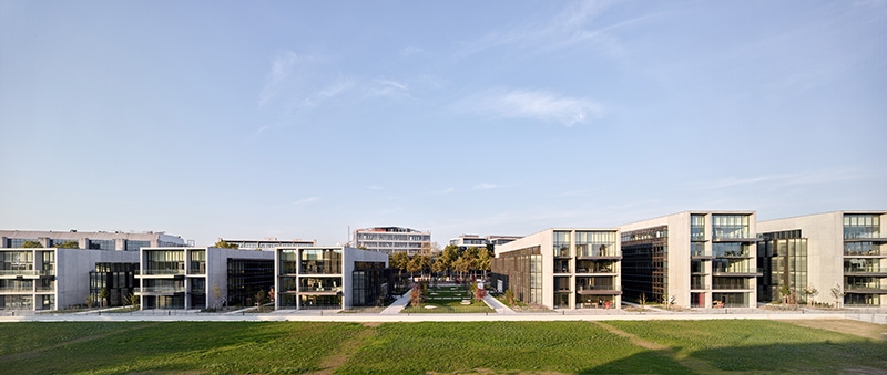 Le projet du mois - Les Jardins du Lou  Lyon par AIA Life Designers - Un parc de bureaux qui offre un cadre de vie favorable au bien-tre et  la sant