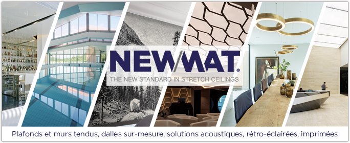 NEWMAT - Découvrez nos solutions acoustiques ... - ... adaptées à tous vos projets !