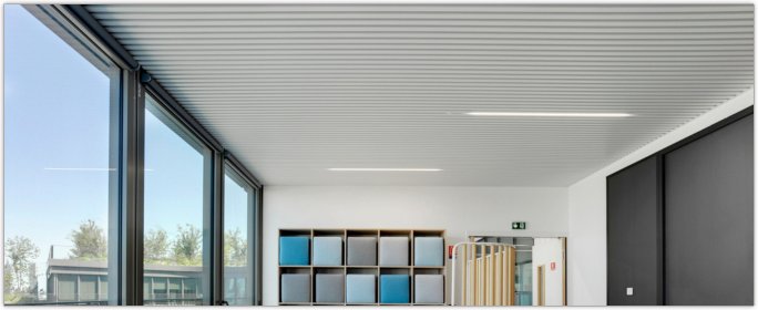 SMARTCEILING - Plafond réversible SAPP - Le plafond climatique décarboné