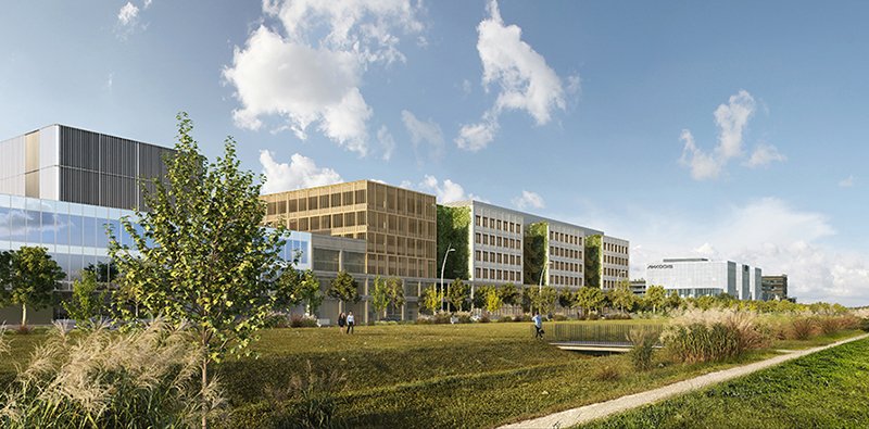 Le projet du mois - 10 500 m de bureaux vertueux  Blagnac (33)