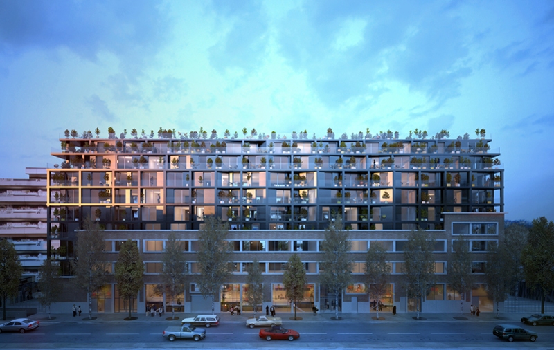 Le projet du mois : Rue Ordener à Paris par l'agence Martin Duplantier Architectes