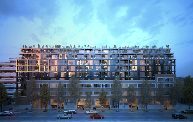 Le projet du mois : Rue Ordener  Paris par l'agence Martin Duplantier Architectes