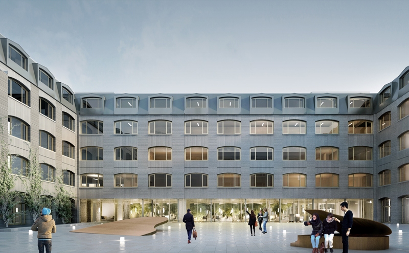 Le projet du mois : Rnovation du sige de la CNAV, Paris