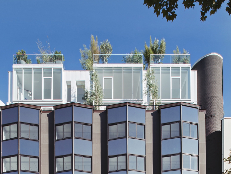 Le projet du mois : 4 maisons sur le toit d'un immeuble de bureaux à Boulogne-Billancourt (92)