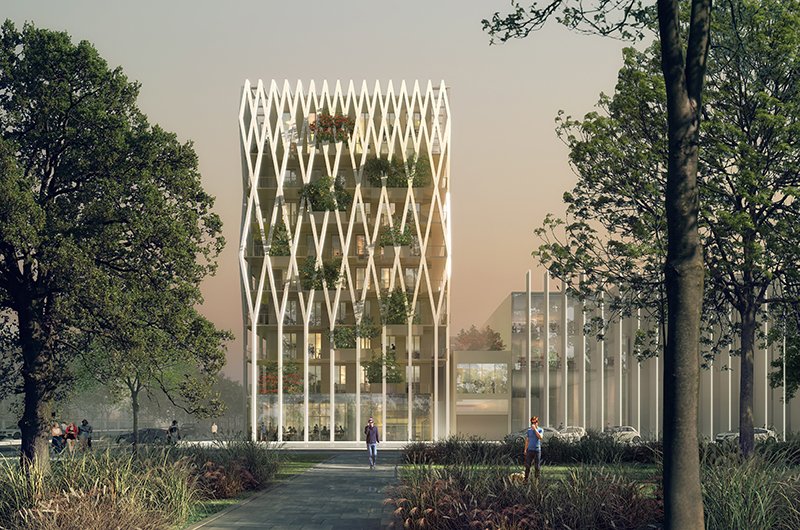 Le projet du mois - Palazzo Nice Méridia, Nice - Un projet éco-responsable, une mutation douce du territoire, entre ville et nature