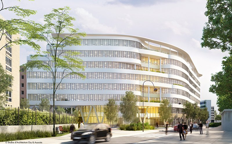 Le projet du mois - CONVERGENCE, futur sige du groupe DANONE - Les Studios d'architecture ORY et associes signent l'architecture du plus grand sige du groupe Danone