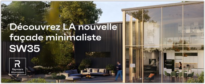 REYNAERS ALUMINIUM - SlimWall 35 - L'excellence du minimalisme architectural