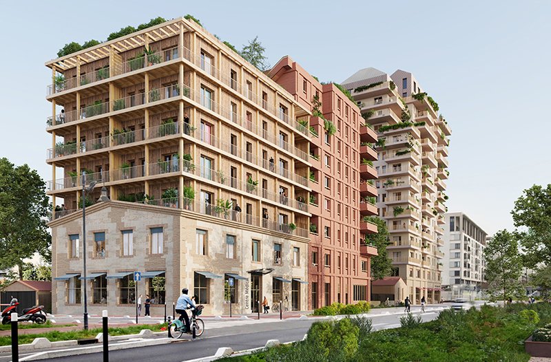 Le projet du mois - Îlot Time à Saint-Denis (93)