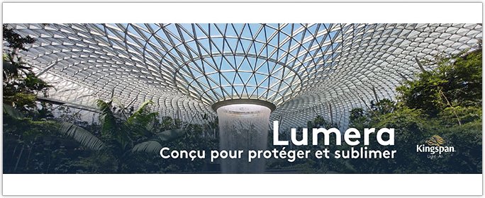 KINGSPAN Light+AIr - Ch�ssis de toiture Lumera triangulaire - Une solution architecturale pour la ventilation et le d�senfumage naturels